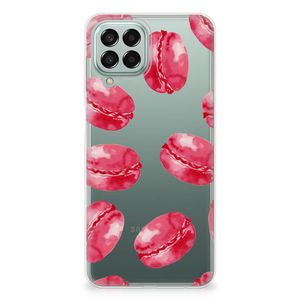 Samsung Galaxy M33 Siliconen Case Pink Macarons