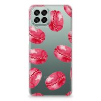 Samsung Galaxy M33 Siliconen Case Pink Macarons - thumbnail