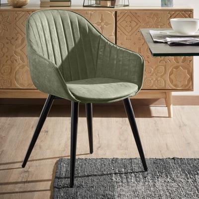 Kave Home Eetkamerstoel 'Fabia' kleur Groen
