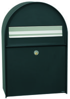 Brievenbus Amber 400 zwart