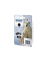 Epson Originele 26 inkt ijsbeer (XP-600, XP-700, XP-800, XP-510, XP-710, XP-615, XP-610, XP-810, XP-720, XP-820, XP-520, XP-620, XP-625), zwart