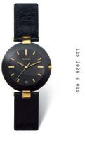 Horlogeband Rado 01.115.3828.4.015 / R070888210 Leder Zwart 18mm - thumbnail