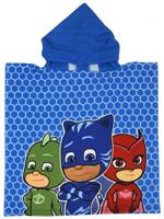 Disney badponcho PJ Masks 50 x 100 cm blauw