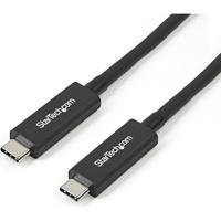 StarTech.com 1 m Thunderbolt 3 kabel, USB type C oplaadkabel, 40 Gbit/s Thunderbolt 3 kabel, USB-C naar USB-C-kabel, Thunderbolt 3 USB-C-kabel, TB3-kabel (TBLT3MM1MA)