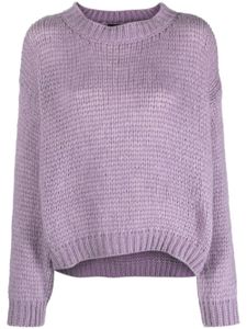 Roberto Collina crew-neck jumper - Violet