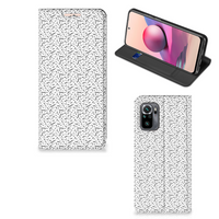 Xiaomi Redmi Note 10 4G | 10S | Poco M5s Hoesje met Magneet Stripes Dots