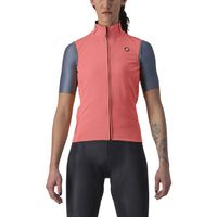 Castelli Perfetto RoS 2 fietsvest mouwloos roze dames M - thumbnail