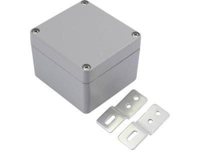 TRU COMPONENTS 92022c00230 Universele behuizing 64 x 58 x 35 Gegoten aluminium Lichtgrijs 1 stuk(s)