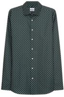 Seidensticker Slim Fit Overhemd groen, Paisley