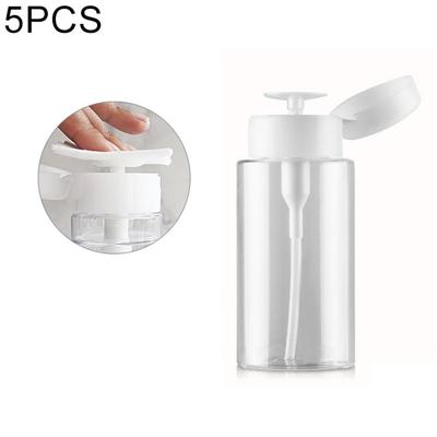 5 STKS vloeibare push down pomp dispenser fles lege plastic fles container 200ml 5 STKS vloeibare push down pomp dispenser fles lege plastic fles container 200ml