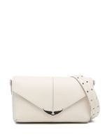 Zadig&Voltaire pochette Borderline Daily à fini grainé - Blanc