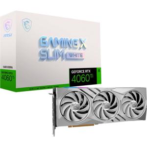 MSI GeForce RTX 4060 Ti GAMING X SLIM WHITE 16G