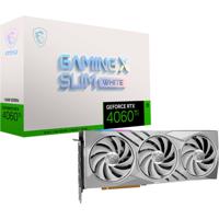 MSI GeForce RTX 4060 Ti GAMING X SLIM WHITE 16G - thumbnail