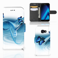 B2Ctelecom A3O17 mobiele telefoon behuizingen Folioblad Blauw, Wit