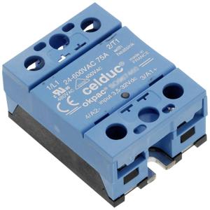 Celduc Halfgeleiderrelais SO965030-HE 60 A Schakelspanning (max.): 600 V/AC 1 stuk(s)