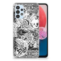 Silicone Back Case Samsung Galaxy A13 4G Skulls Angel