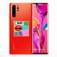 Huawei P30 Pro Silicone Back Cover Popart Princess