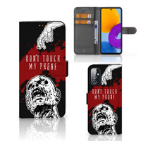 Samsung Galaxy M52 Portemonnee Hoesje Zombie Blood - thumbnail