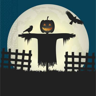 Procos Servetten Scary Moon Multicolor 33 X 33 Cm 20 Stuks