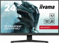 Iiyama G-MASTER Red Eagle G2470HSU-B6 Gaming monitor Energielabel E (A - G) 60.5 cm (23.8 inch) 1920 x 1080 Pixel 16:9 0.2 ms HDMI, DisplayPort, Hoofdtelefoon