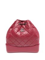 CHANEL Pre-Owned sac à dos Gabrielle à matelassage losanges - Rouge