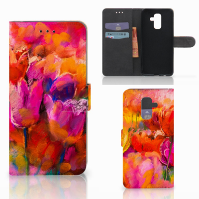 Hoesje Samsung Galaxy A6 Plus 2018 Tulips