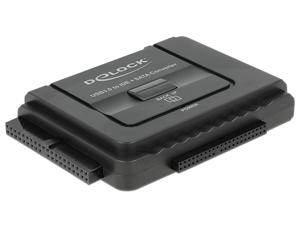 Delock 61486 USB-converter 5 Gbps naar SATA 6 Gb/s / IDE 40-pins / IDE 44-pins met back-upfunctie