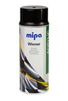MIPA Winner acryllak spuitbus zwart glans autolak (400ml)