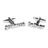 Manchetknopen Grooms Father Model 2 Letters