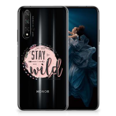 Honor 20 Telefoonhoesje met Naam Boho Stay Wild Honor 20 Telefoonhoesje met Naam Boho Stay Wild