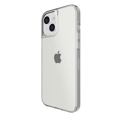 SKECH Crystal Case compatibel met Apple iPhone 15 beschermhoes [doorzichtige TPU hoes, Wireless Charging (Qi) compatibel, krasbestendige coating, verhoogde rand] transparant