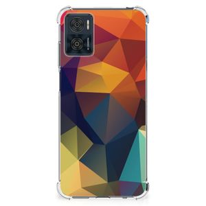 Motorola Moto E22 | E22i Shockproof Case Polygon Color