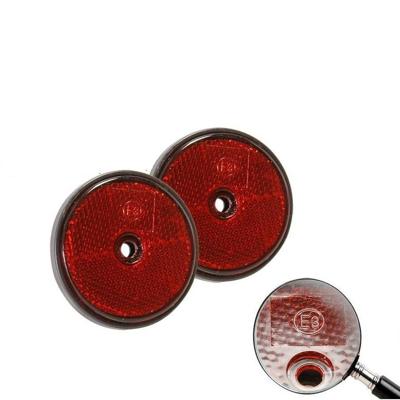 Pro+ Reflector Rond Rood + Gat 60 mm (prijs per stuk) Pro+ Reflector Rond Rood + Gat 60 mm (prijs per stuk)