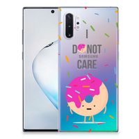 Samsung Galaxy Note 10 Plus Siliconen Case Donut Roze