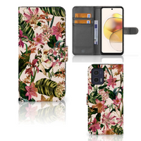 Motorola Moto G73 Hoesje Flowers - thumbnail