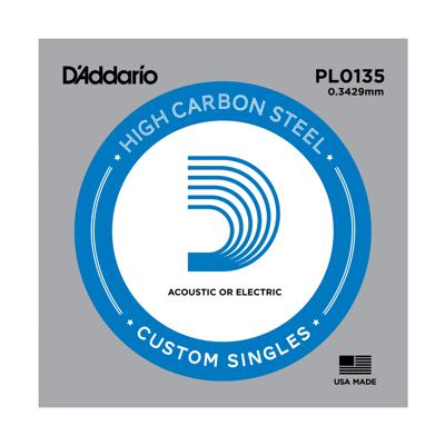 D'Addario PL013-5 snaar voor muziekinstrumenten Akoestisch/elektrisch 5 stuk(s) Staal Gitaar