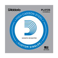 D'Addario PL013-5 snaar voor muziekinstrumenten Akoestisch/elektrisch 5 stuk(s) Staal Gitaar