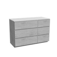 Storke Edge staand badmeubel 120 x 52 cm beton donkergrijs met Tavola enkel of dubbel wastafelblad in solid surface mat wit - thumbnail