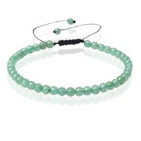 Memphis No.1 Armband - 4mm Groene Aventurijn