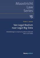 Van Legal Realism naar Legal Big Data - Frans Leeuw - Paperback (9789462907812)