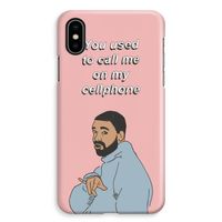 Hotline bling: iPhone XS Max Volledig Geprint Hoesje