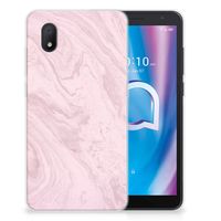 Alcatel 1B (2020) TPU Siliconen Hoesje Marble Pink - Origineel Cadeau Vriendin - thumbnail