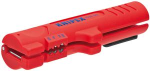 Knipex 16 64 125 SB KNIPEX Kabelstripper Geschikt voor: Platte kabel, Ronde kabel, Kabel voor vochtige ruimte 4 tot 13 mm 0.8 tot 2.5 mm²