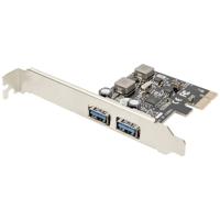 Digitus DS-30220-5 2 poorten PCI Express kaart PCIe Incl. Low-Profile slotplaat