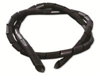 QUADRIOS Spiraalslang, 2111C145, zwart, PE, 4 tot 50 mm, 10 m