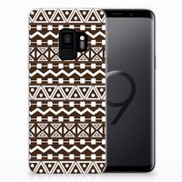 Samsung Galaxy S9 TPU bumper Aztec Brown - thumbnail