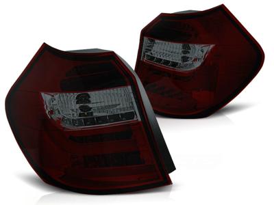 Tuning-Tec Achterlichten BMW E87/E81 04-08 07 ROOD SMOKE LED STRIP