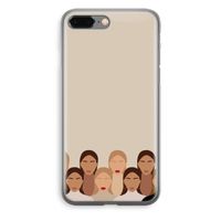 Girls girls girls: iPhone 8 Plus Transparant Hoesje