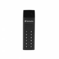 Verbatim Keypad Secure - USB-Stick 3.0 Type-C gegevensopslag met wachtwoordbeveiliging - 64 GB - Zwart - thumbnail