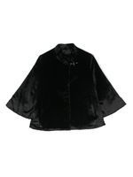 Fay Kids veste en fourrure artificielle - Noir